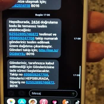 Teslim Edilmeyen Ürün Ve İade Sorunu