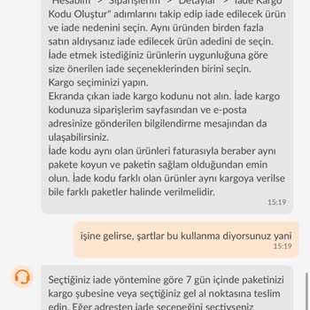 Yanlış Ürün Gönderimi Ve Çözüm Eksikliği