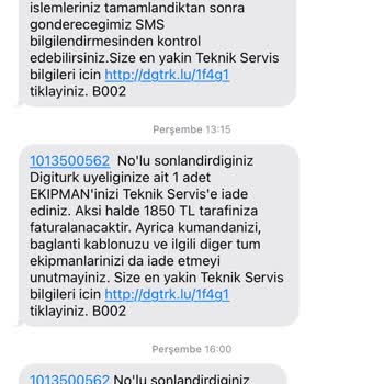 Digiturk İptal Sürecinde Teknik Servis Karmaşası