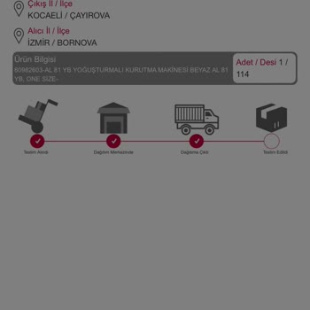 Kargo Teslimatında Yaşanan Gecikme Ve Yanıltıcı Bilgilendirme