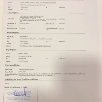 Garanti Kapsamında Mağduriyet: TV Değişimi Sorunu