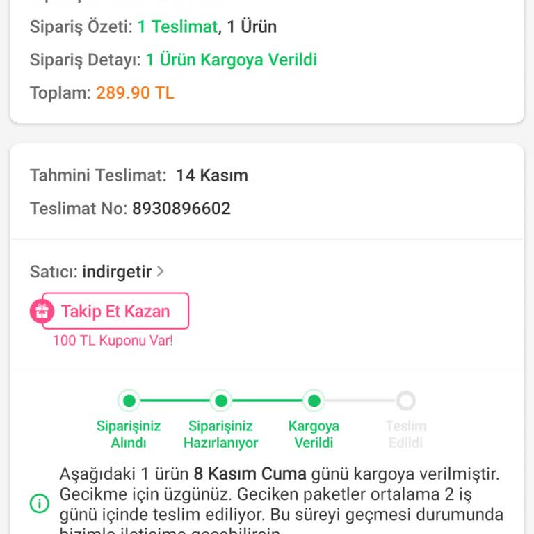 Teslimat Gecikmesi Ve Çözüm Üretememe Sorunu