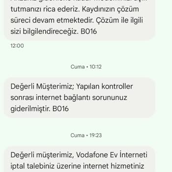 Vodafone Net İle Süregelen İnternet Sorunu Ve Müşteri Hizmetleri İlgisizliği