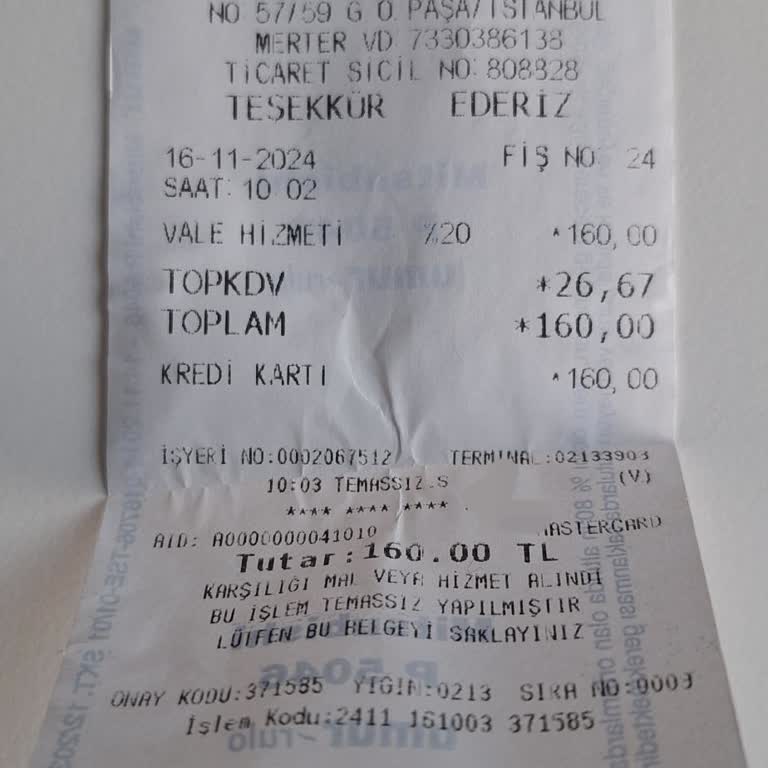 Otopark Ücretlendirmesi Hakkında Bilgilendirme Eksikliği