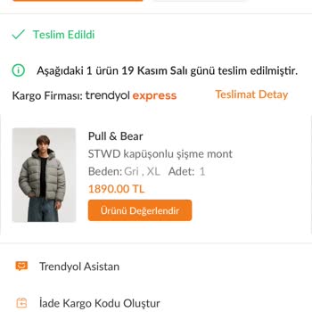 Trendyol'dan Aldığım Montun Üzerinde Unutulan Alarm Sorunu