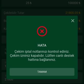 Betkolik'te Para Çekme Sorunları
