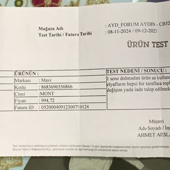Mavi Montun Elyafları İlk Yıkamada Topaklandı