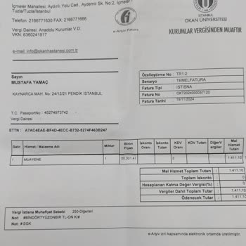 Sigorta Kapsamı Dışında Kalan Sağlık Hizmetleri Mağduriyeti