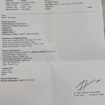 Sigorta Kapsamı Dışında Kalan Sağlık Hizmetleri Mağduriyeti