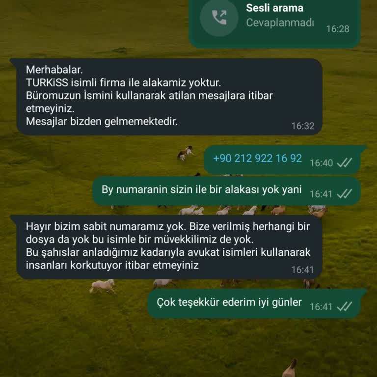 Yanıltıcı Hukuk Bürosu Ve Sahte İletişimler