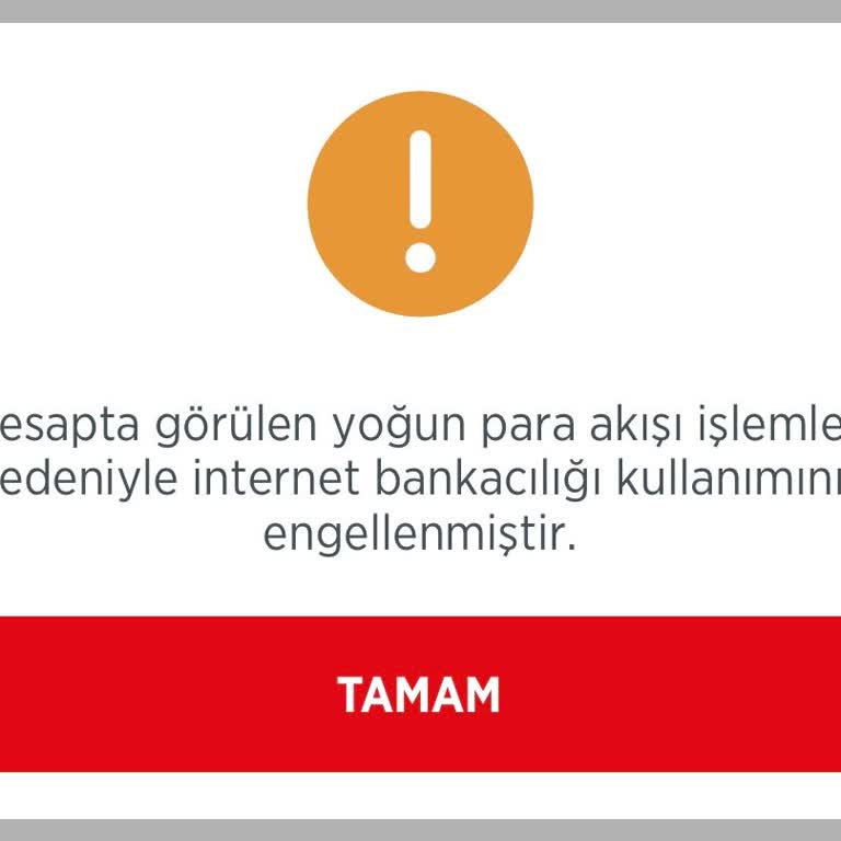 İnternet Bankacılığına Erişim Engeli