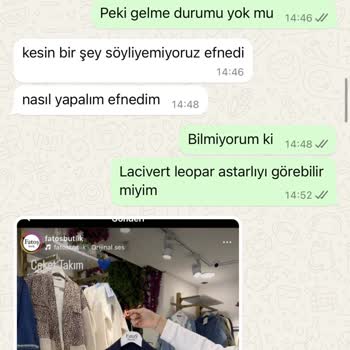 Butik Alışverişinde Sürekli Sorunlar Ve Bahaneler