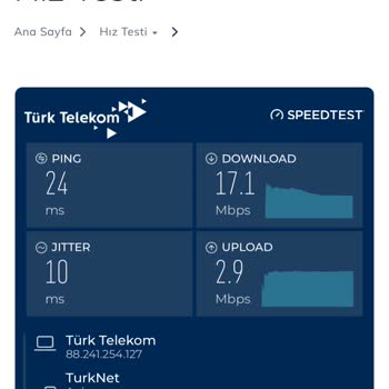 Türk Telekom İnternet Hız Sorunu Ve Müşteri Hizmetleri Memnuniyetsizliği