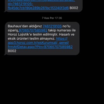 Teslimat Sorunu Ve Müşteri Hizmetleri İlgisizliği