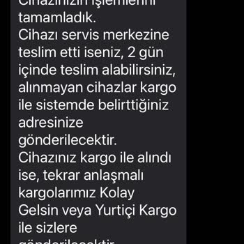 Eksik Parça Ve Yanıltıcı Hizmet Deneyimi