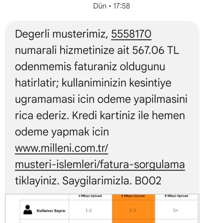 Beklenmedik Servis Ücreti Şoku