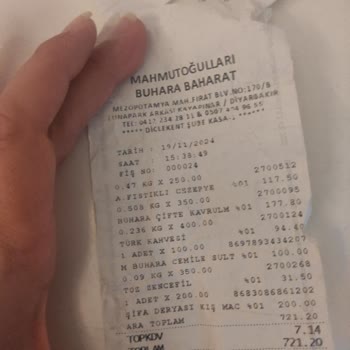 Mahmutoğulları Buhara Baharat Bir Daha Asla