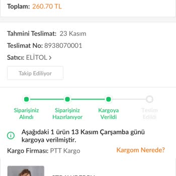 PTT Kargo Teslimat Gecikmesi Ve Mağduriyet