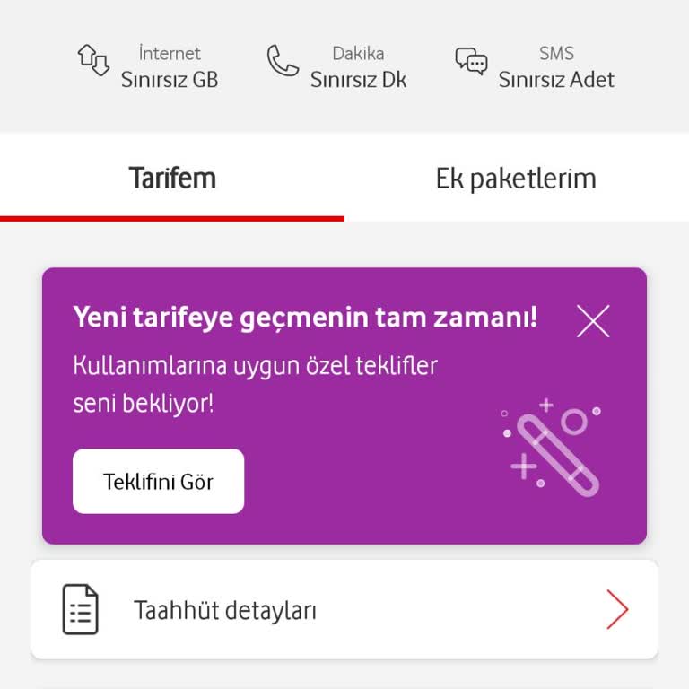 Avantajlı Paket Sözü Yerine Getirilmedi