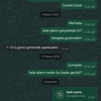 İade Ücreti Mağduriyeti: Kalitesiz Ürün Ve İletişim Sorunları