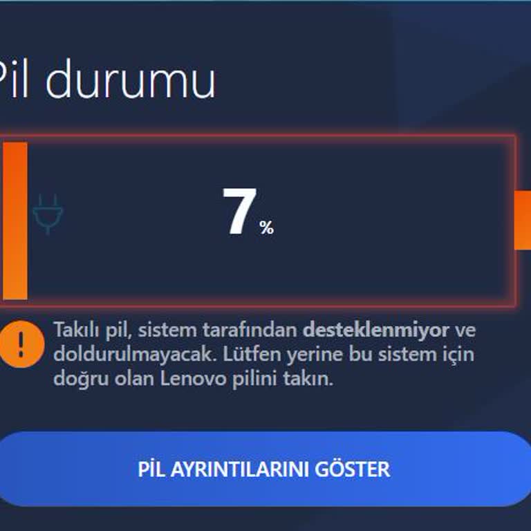 Lenovo Laptop Şarj Sorunu Ve Yanıp Sönen Işık