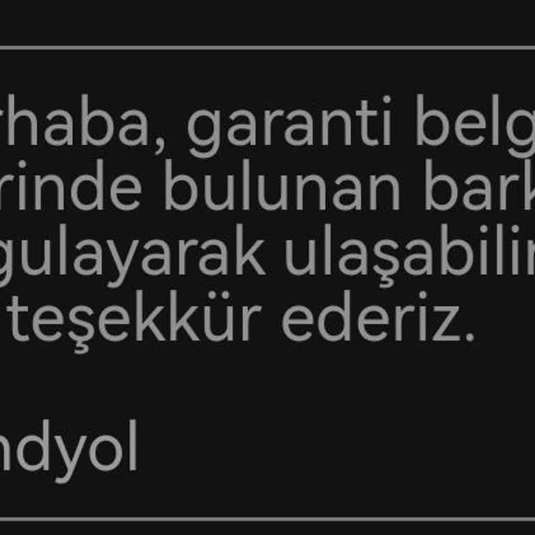Garanti Belgesi Ve Yetkili Servis Bilgisi Eksikliği