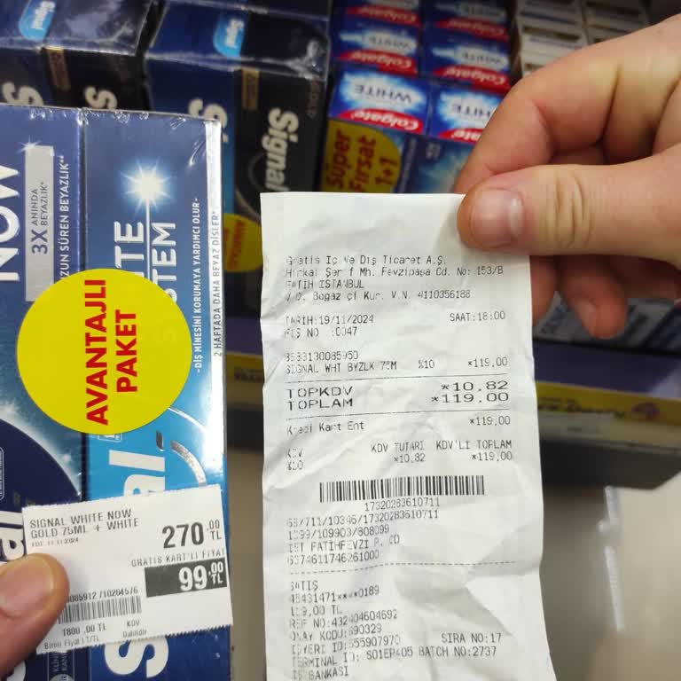 Etiket Ve Fiş Fiyat Farklılığına İlgisiz Yaklaşım