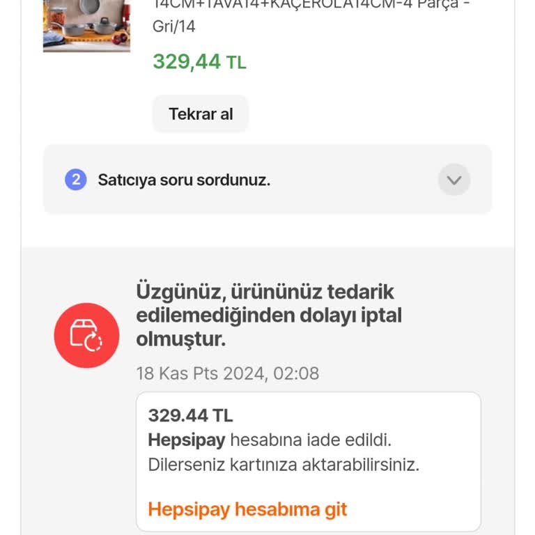 Hepsiburada Schafer'dan Teslim Edilmeyen Ürünler Ve Yetersiz Çözüm