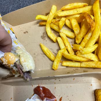Kasap Burger Menüsünde Hijyen Sorunu