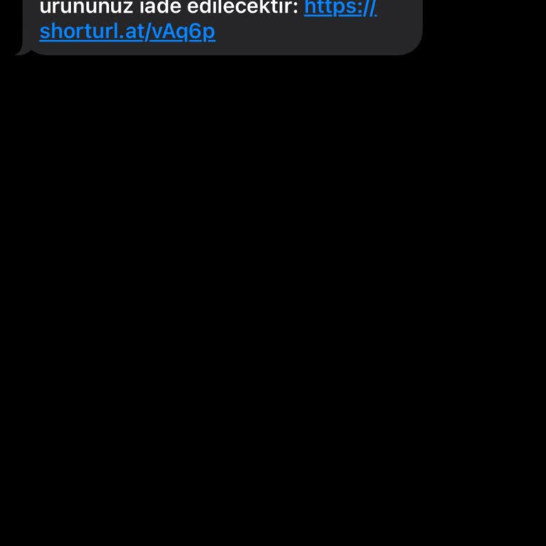 Bilinmeyen Numaradan Gelen Şüpheli Mesaj