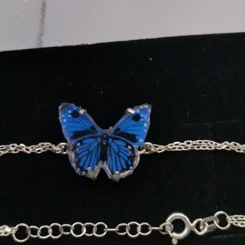 Keskin Kenarlı Kelebek Bileklik Hayal Kırıklığı