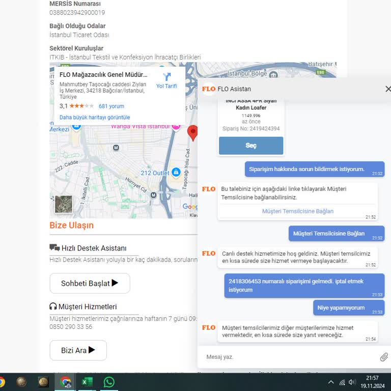 Eksik Gelen Sipariş Ve İptal Sorunu