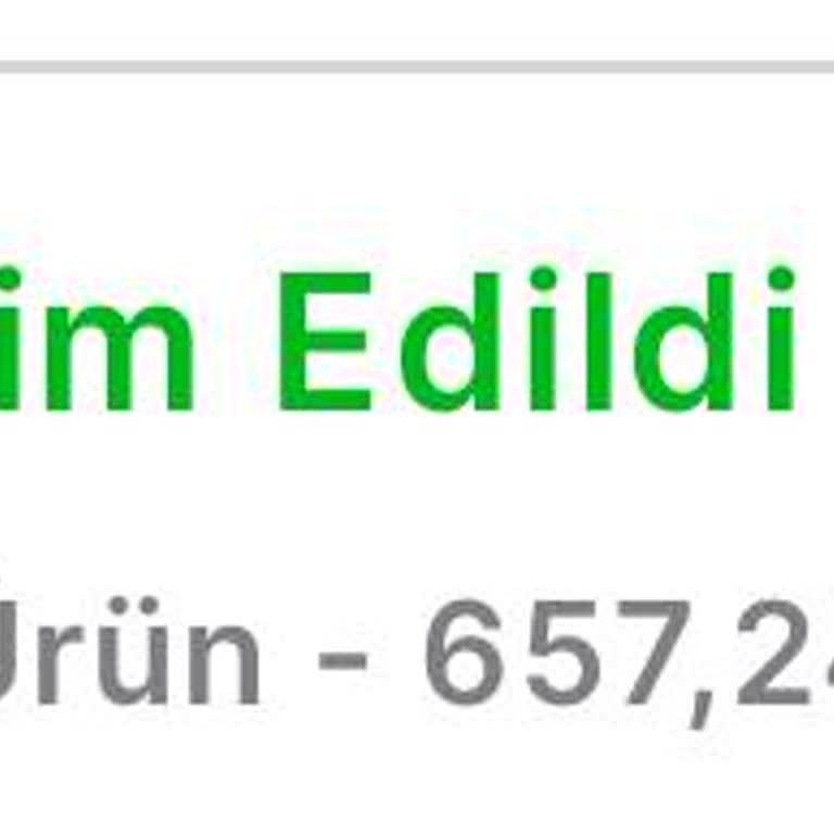 Teslim Edilmeyen Sipariş Ve Cevapsız Canlı Yardım