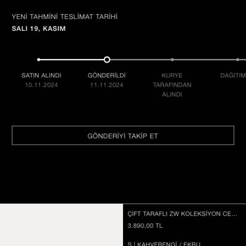 Zara'dan Sipariş Ettiğim Ceket Hala Teslim Edilmedi