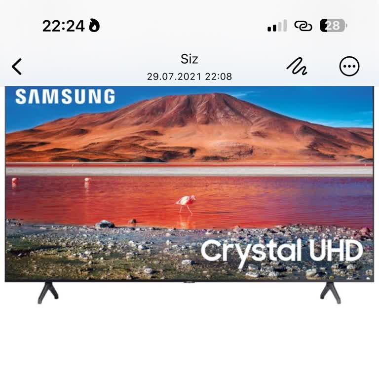 Samsung TU7000 Model Televizyonun Kronik Kapanma Sorunu