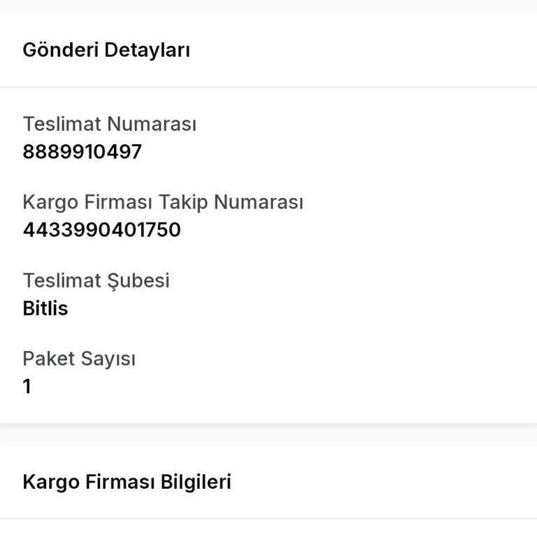 Aras Kargo Teslimat Gecikmesi: Ürünüm Nerede?