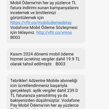 Beklenmedik SMS'ler Ve Haksız Ücretlendirme Sorunu