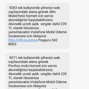 Beklenmedik SMS'ler Ve Haksız Ücretlendirme Sorunu