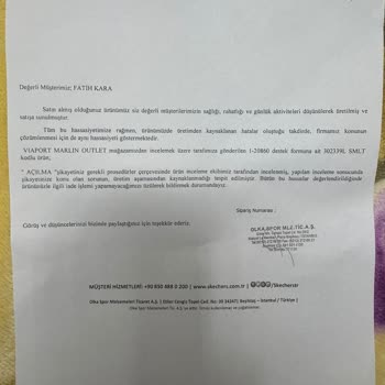 Ayakkabı Kalitesi Ve Müşteri Hizmeti Sorunu