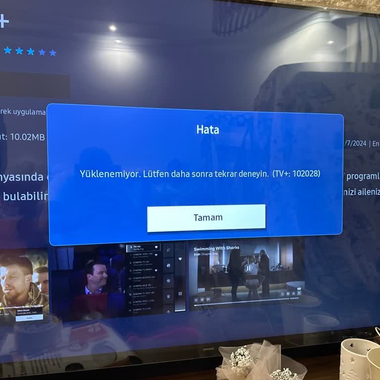 Samsung Akıllı TV'de Uygulama İndirme Sorunu