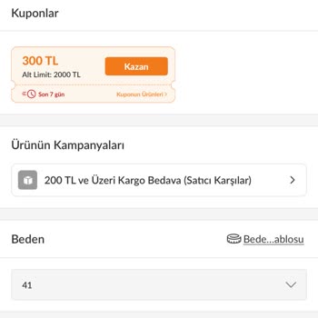 Trendyol Ve Camper Stok Ve Fiyat Sorunu