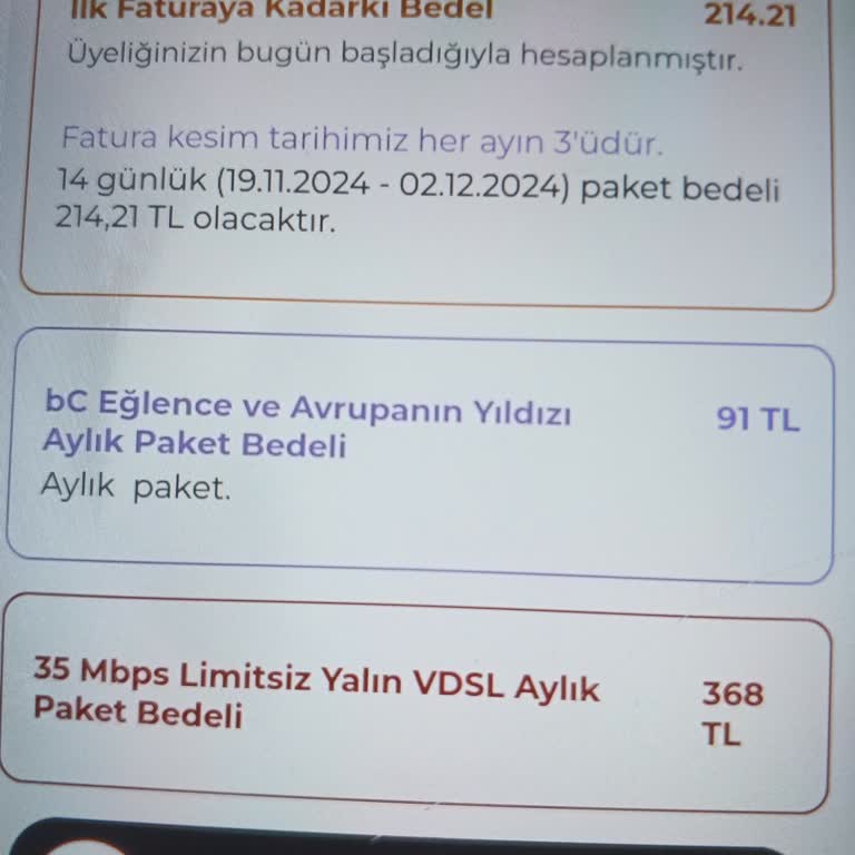 Sahte Digiturk Aboneliği Ve Yanıltıcı Faturalar
