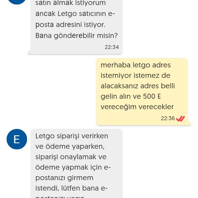 Letgo'da Güvenlik Açığı: Şüpheli Kullanıcı Mesajları Ve Gizlilik Endişesi