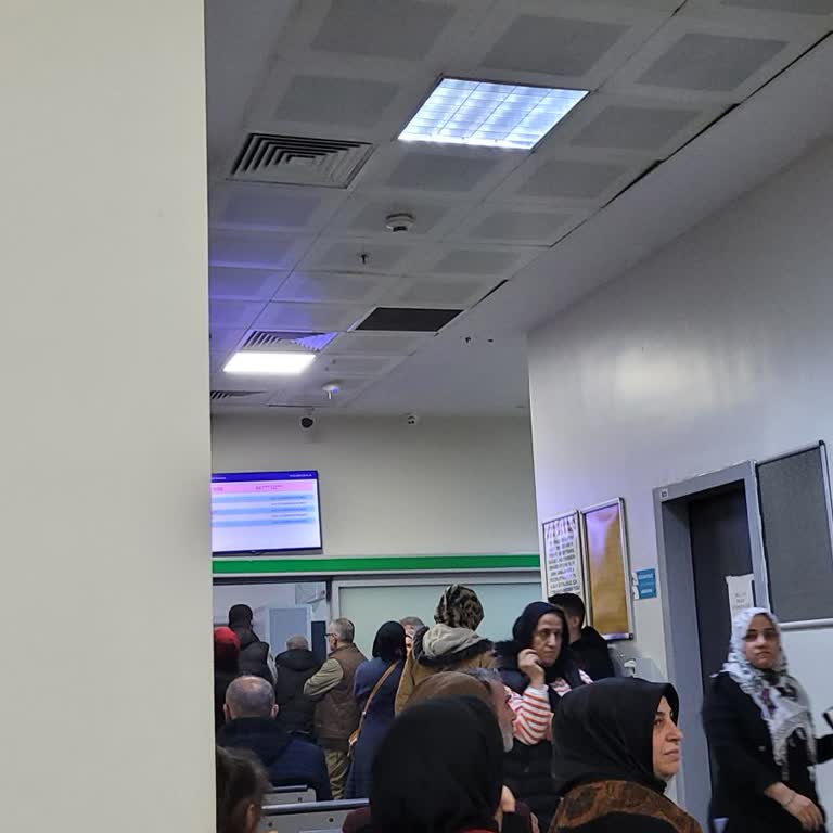 Bahçelievler Devlet Hastanesinde Acil Servis Kabusu