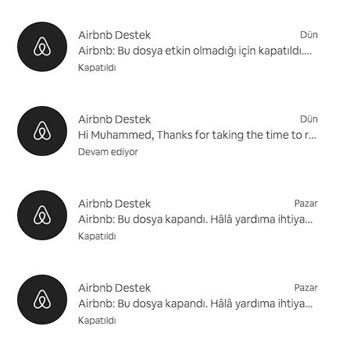 Airbnb Tazminat Talebime Yanıt Alamıyorum