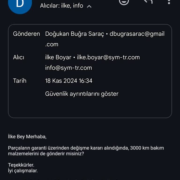 Sym Marka Motosikletin Garanti Ve İlgisizlik Sorunu