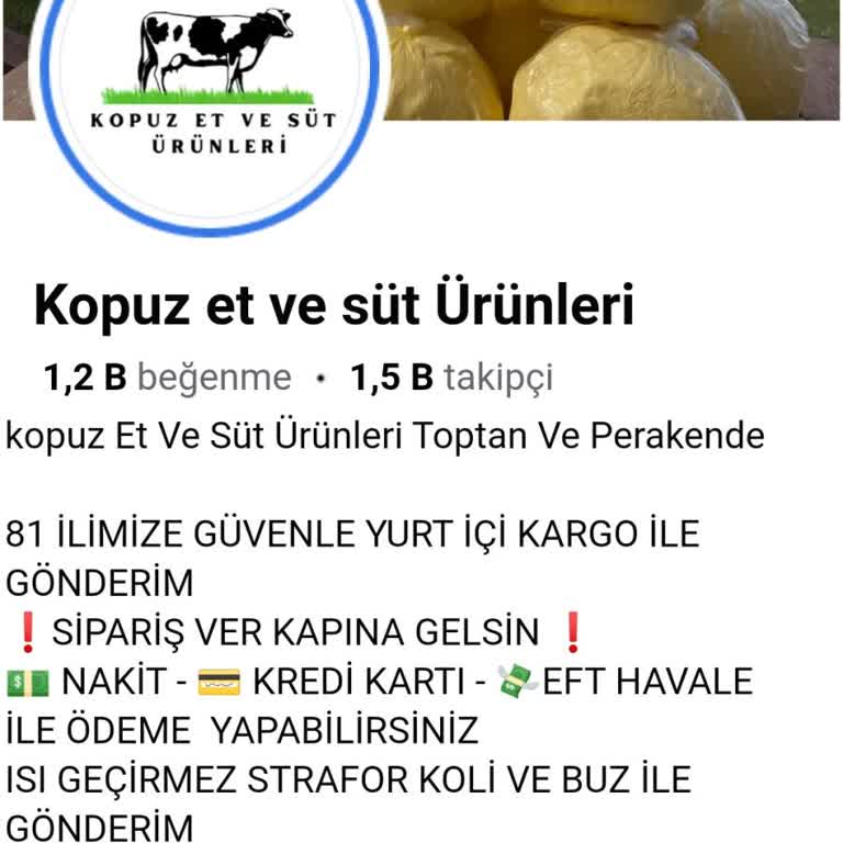 Kopuz Et Ve Süt Ürünleri İnsan Sağlığıyla Oynuyorlar!