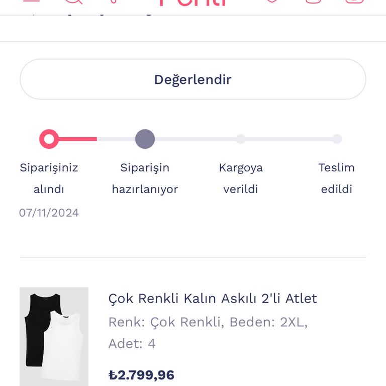 Teslim Edilmeyen Sipariş Ve İletişim Sorunları