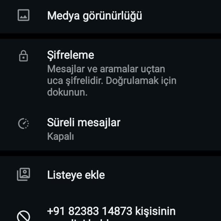 WhatsApp Üzerinden Gelen Şüpheli Çağrı