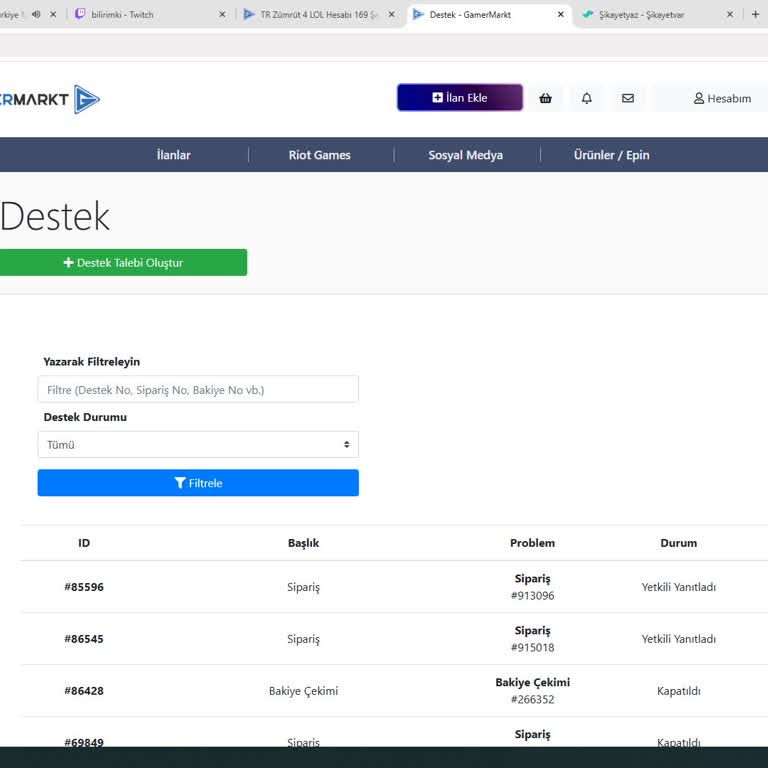 Geri Alınan Hesaplar Ve İade Sorunu